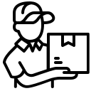 Small Package delivery Icon