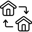 Home Relocation Icon